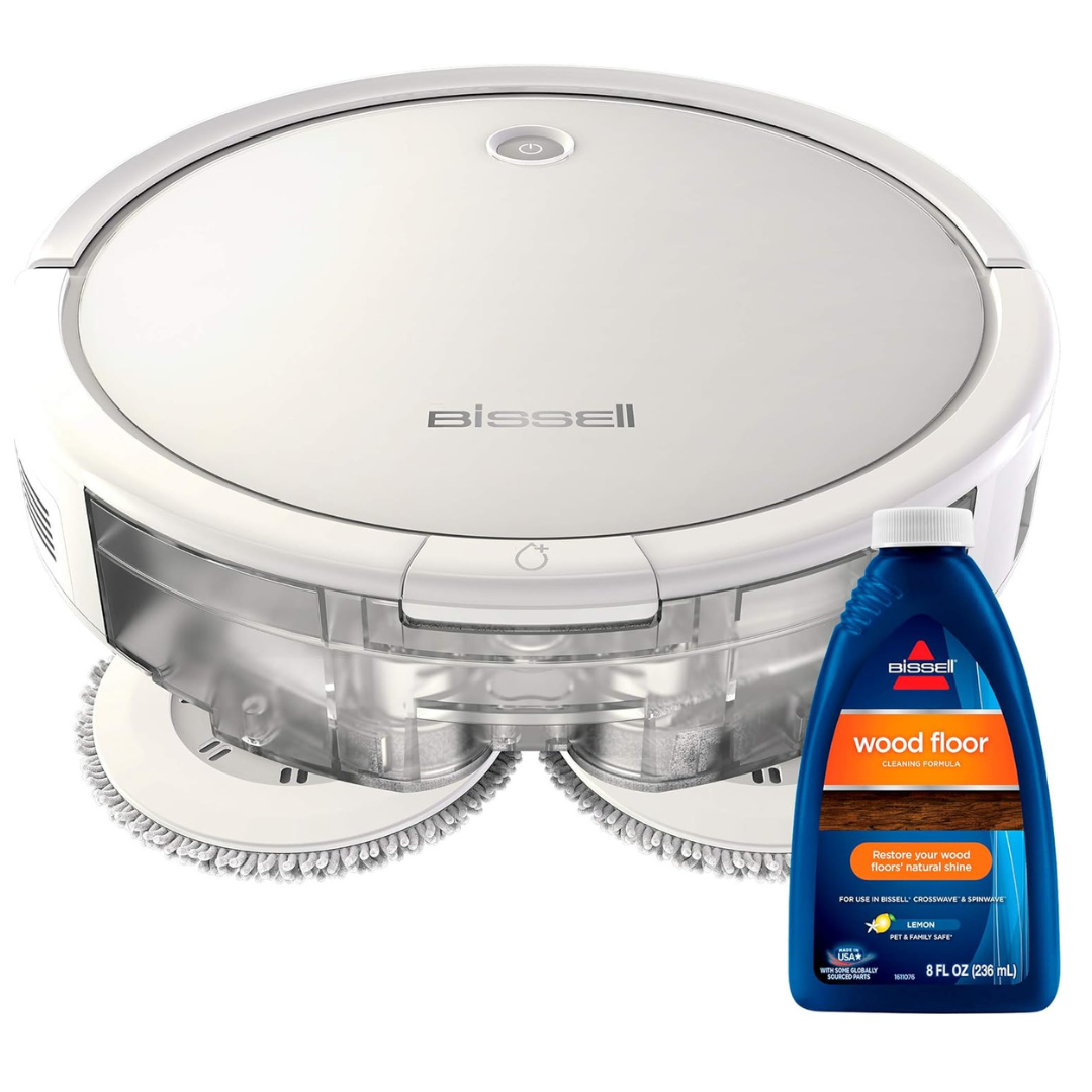 Bissell SpinWave 2-in-1 Wet Mop and Dry Robot Vacuum