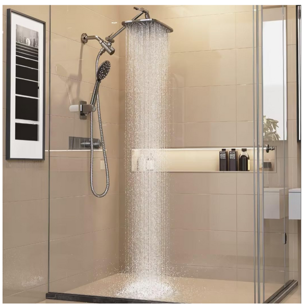 Veken 12 Inch High Pressure Rain Shower Head Combo