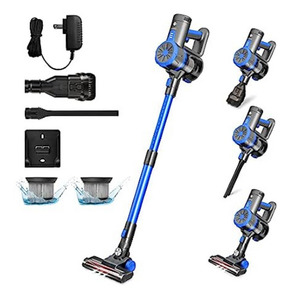 Eioeir E20 Pro 4-in-1 Lightweight Cordless Stick Vacuum Cleaner