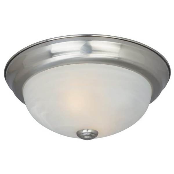 Modern 2-Light Flush Mount Ceiling Light Fixture