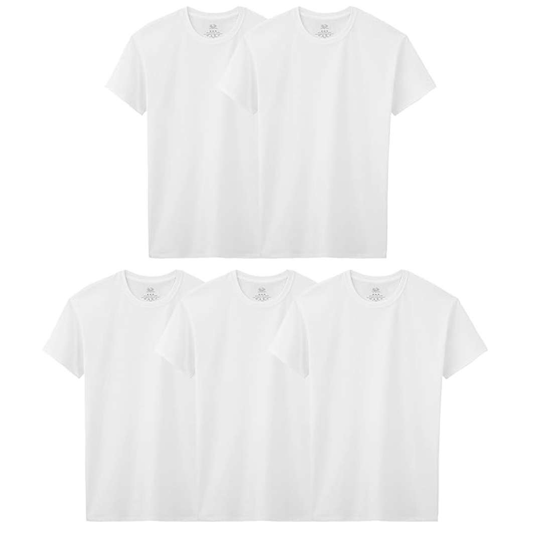 5-Pack Fruit of the Loom Boy's Undershirts