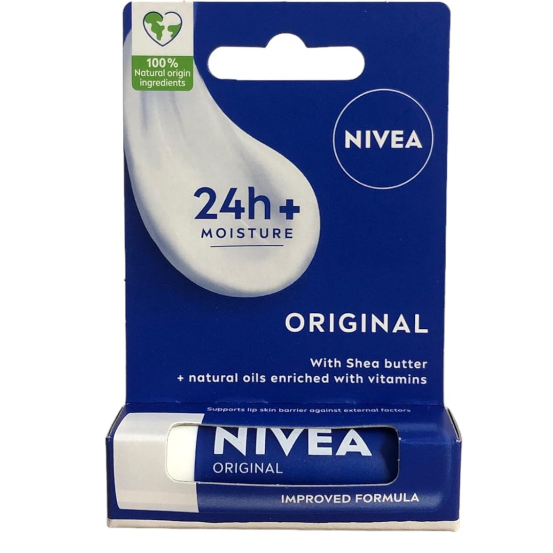 Nivea Original Care Lip Balm, 5.5 ml