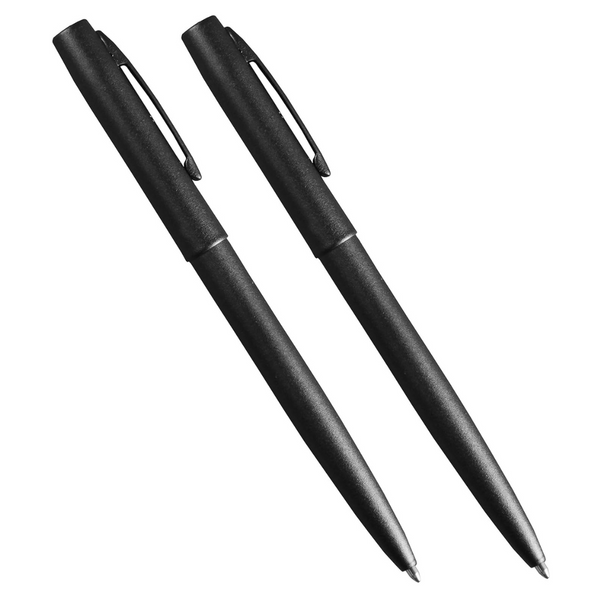 2-Count Rite in the Rain Weatherproof Black Metal Clicker Pen