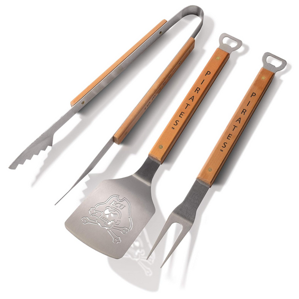 YouTheFan NCAA East Carolina Pirates 3-Piece BBQ Set