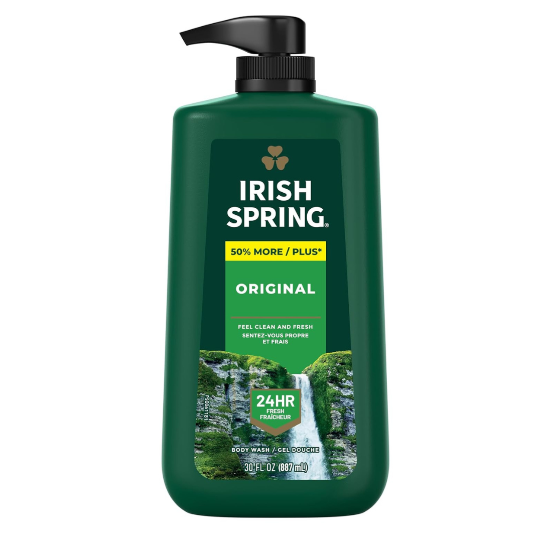 30-Oz Men's Irish Spring Body Wash Pump Bottle (Original Clean Scent)
