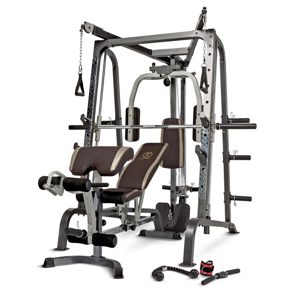 Marcy Diamond Elite Olympic Smith Cage Machine