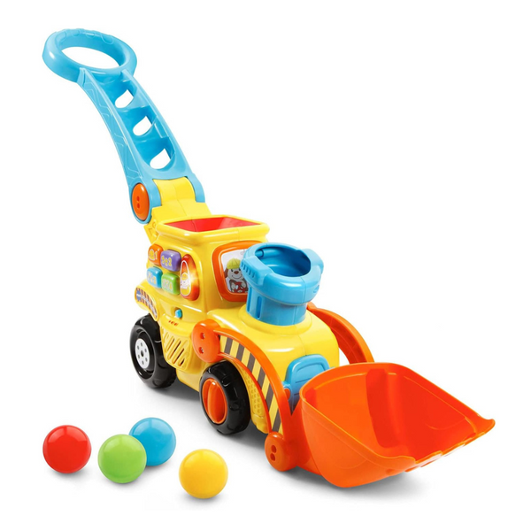 VTech Pop-a-Balls Push & Pop Bulldozer