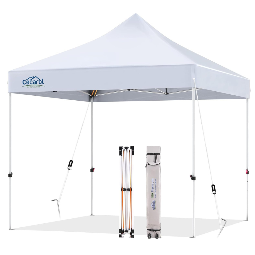 Cecarol S10 10x10ft Pop-Up Canopy Tent