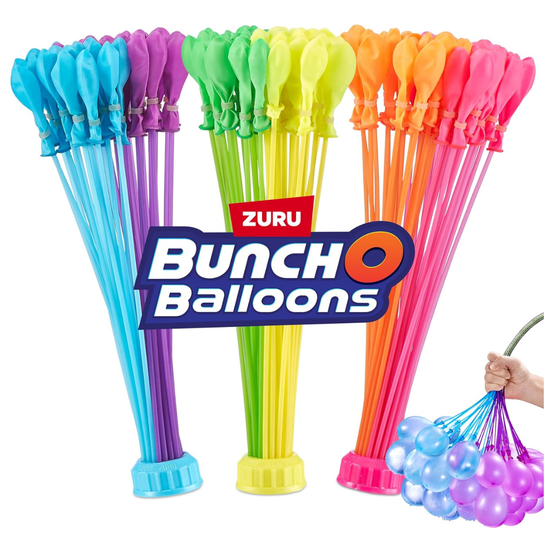 3-Pack Bunch O Balloons 100+ Rapid-Filling Self-Sealing Water Balloons