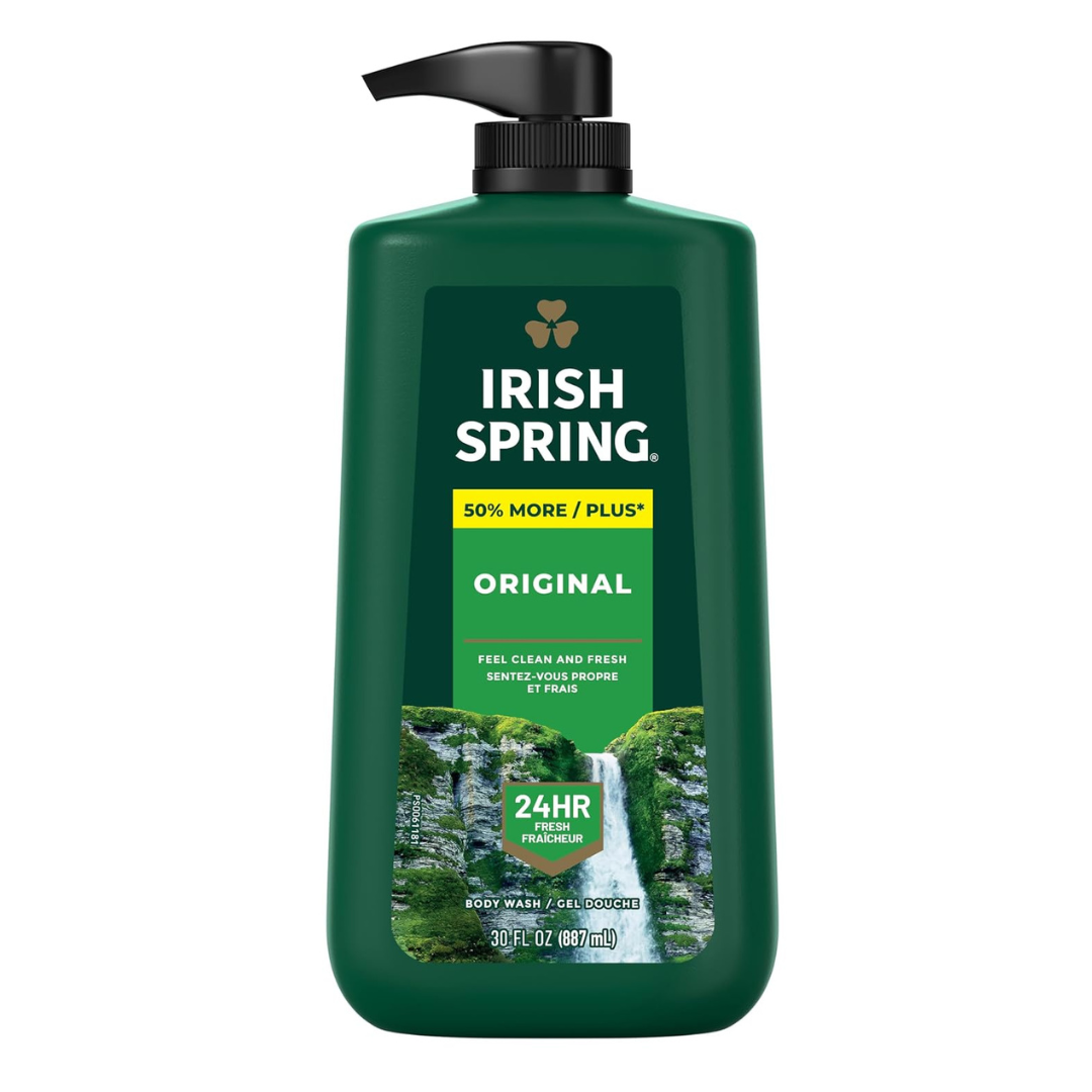 Irish Spring Body Wash Shampoo