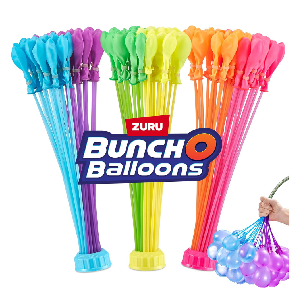 3-Pack Bunch O Balloons Self-Sealing Tropical Colored Water Balloons