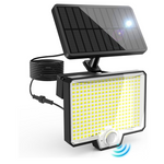 Coozaming 2600LM 294 LED 3 Modes Solar Motion Flood Lights