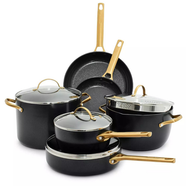 10-Piece GreenPan Reserve Hard Anodized Nonstick Cookware Set + $64 Kohls Rewards