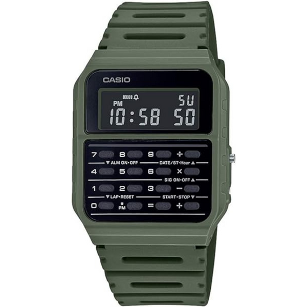 Casio Men's Vintage CA53W-1 Calculator Watch