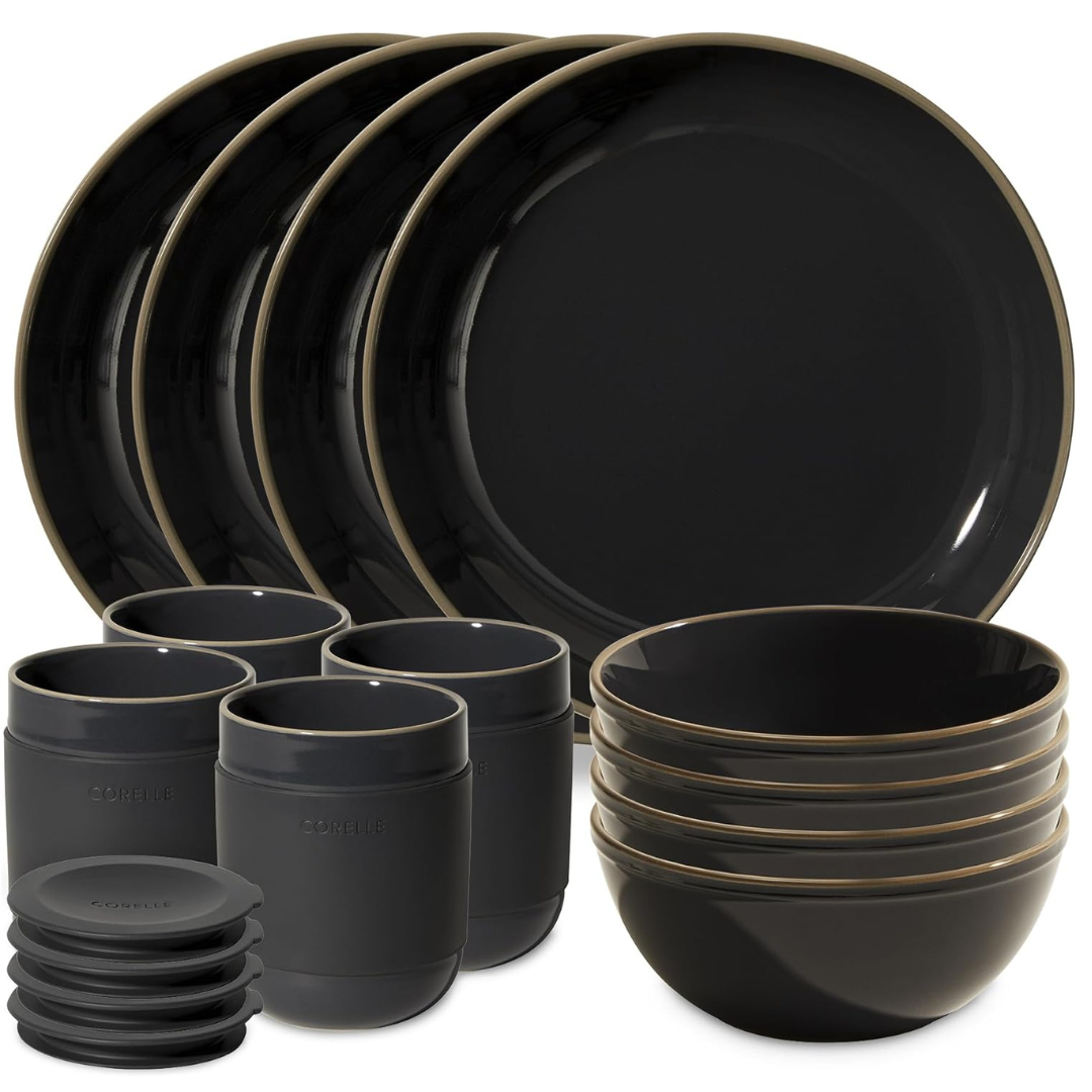 12-Piece Corelle Stoneware Dinnerware Set