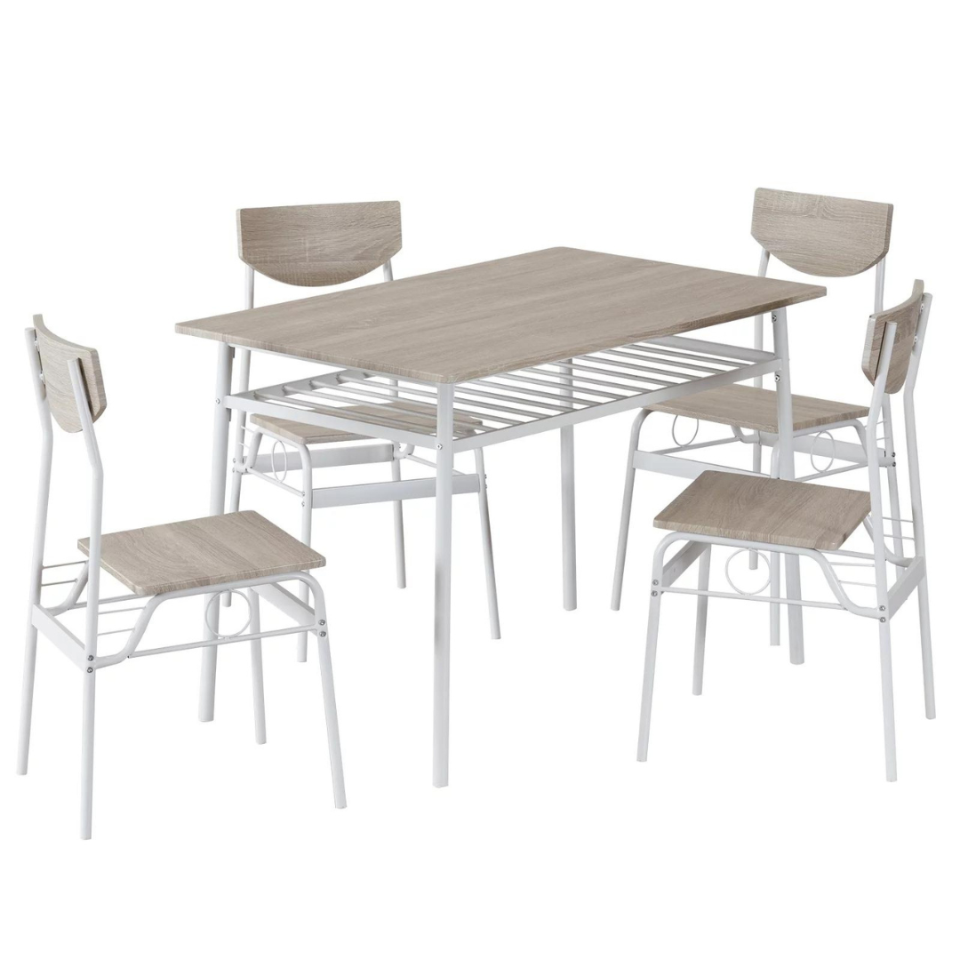 5-Piece Ktaxon Dining Table and Chair Set