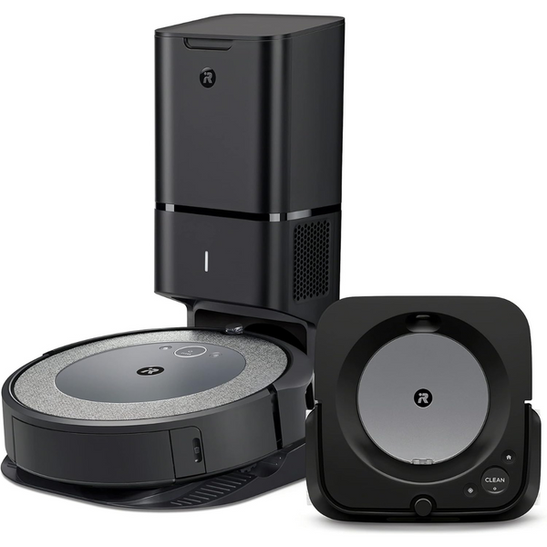 iRobot Roomba i3+ EVO (3550) Robot Vacuum and Braava Jet m6 (6113) Robot Mop Bundle