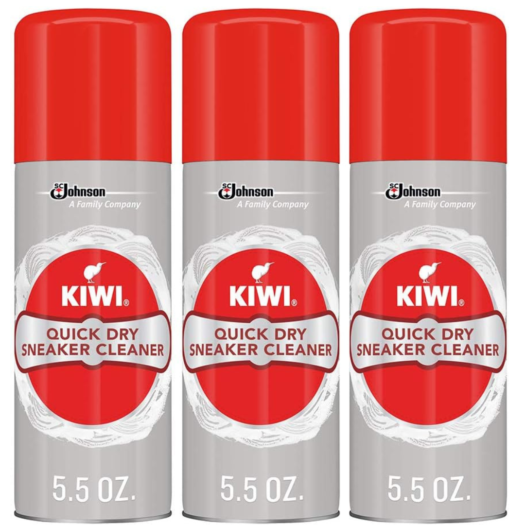 Kiwi Quick Dry Shoe Cleaner (5.5 Oz | Pack of 3)
