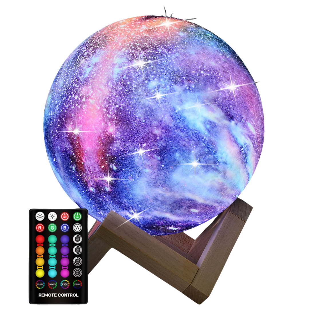Gdpets Kids 16-Colors 4.8" Galaxy Lamp