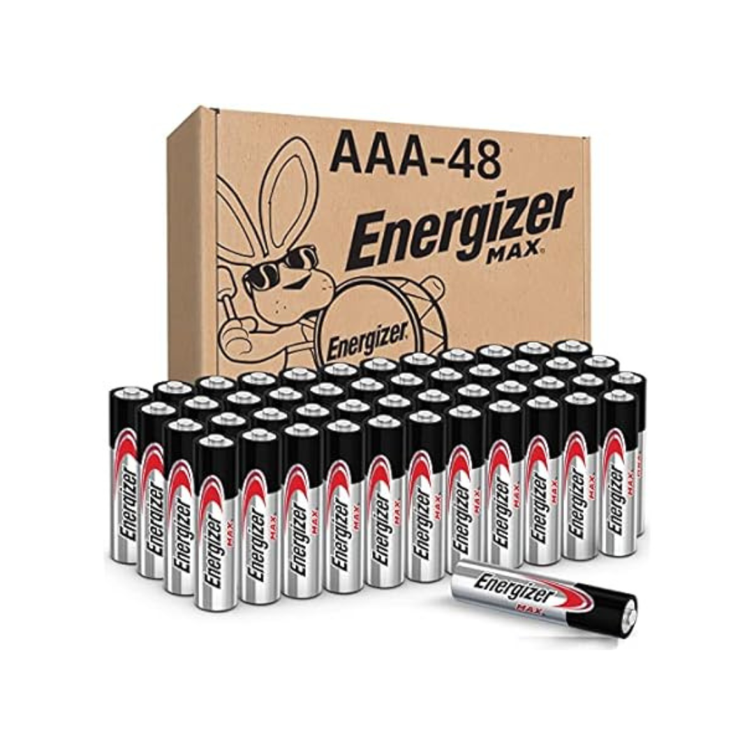 48-Count Energizer MAX AAA Alkaline Batteries