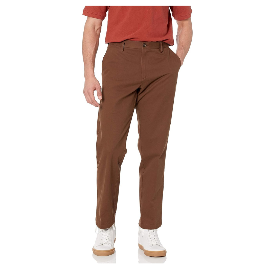 Amazon Essentials Men's Classic-Fit Wrinkle-Resistant Chino Pant