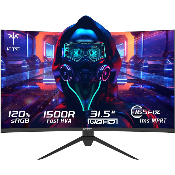 KTC H32S17 32" Curved WQHD HVA Gaming Monitor