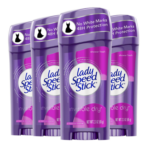 4-Pack Lady Speed Stick Women's Fresh Deodorant (2.3 oz)