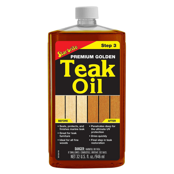 Star Brite 32 OZ Premium Golden Teak Oil