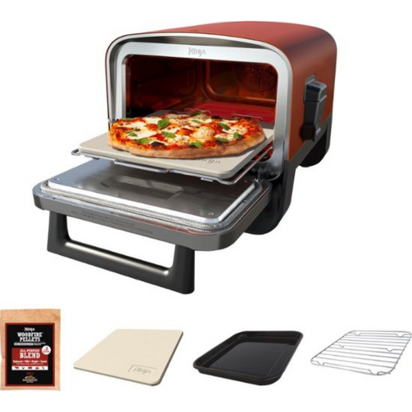 Ninja Woodfire 8-in-1 Outdoor Pizza Oven & BBQ Smoker