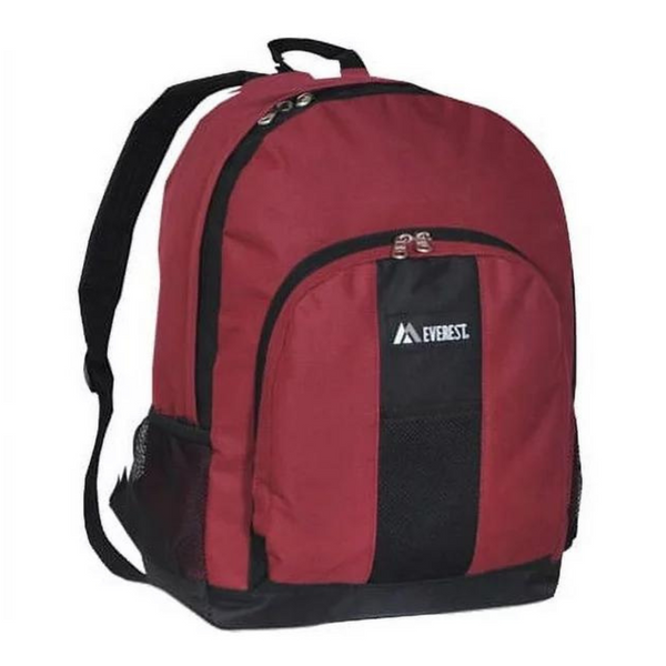 Everest 17″ Backpack w/ Front & Side Pockets