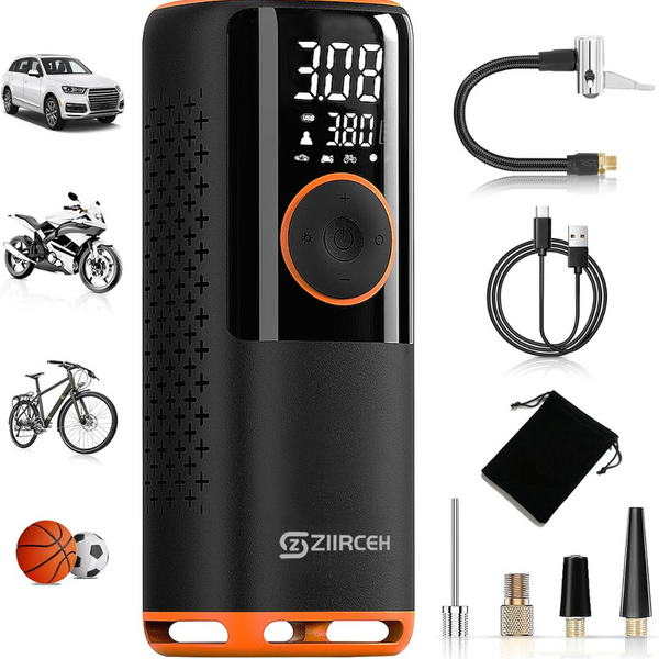 Ziirceh 150PSI Electric Air Pump for Car Tires