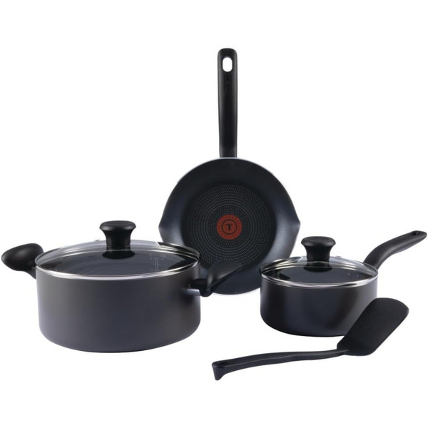 T-fal Initiatives Nonstick Cookware Set 6 Piece