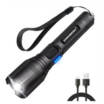 Darkbeam USB Rechargeable 350000 High Lumens LED Flashlight