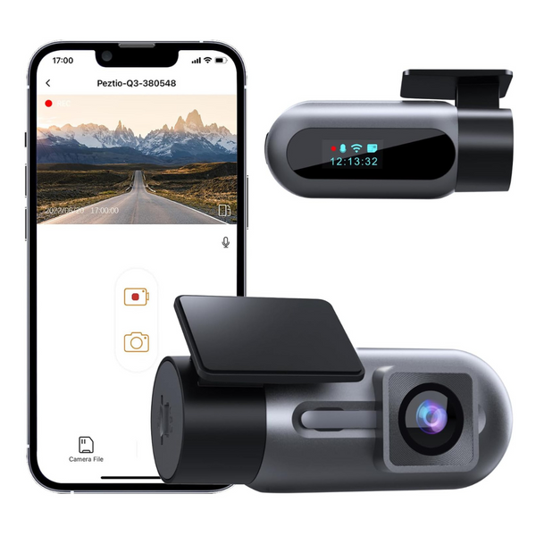 ARIFAYZ 1080P WiFi FHD Mini Front Dash Camera