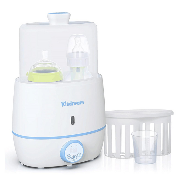 Kisdream 10 in 1 Double Baby Bottle Warmer with Timer