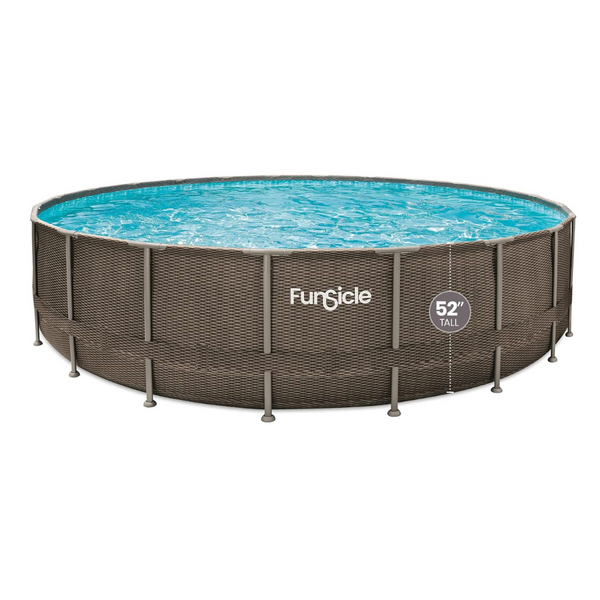 Funsicle 22ft x 52" Round Oasis Designer Above Ground Pool