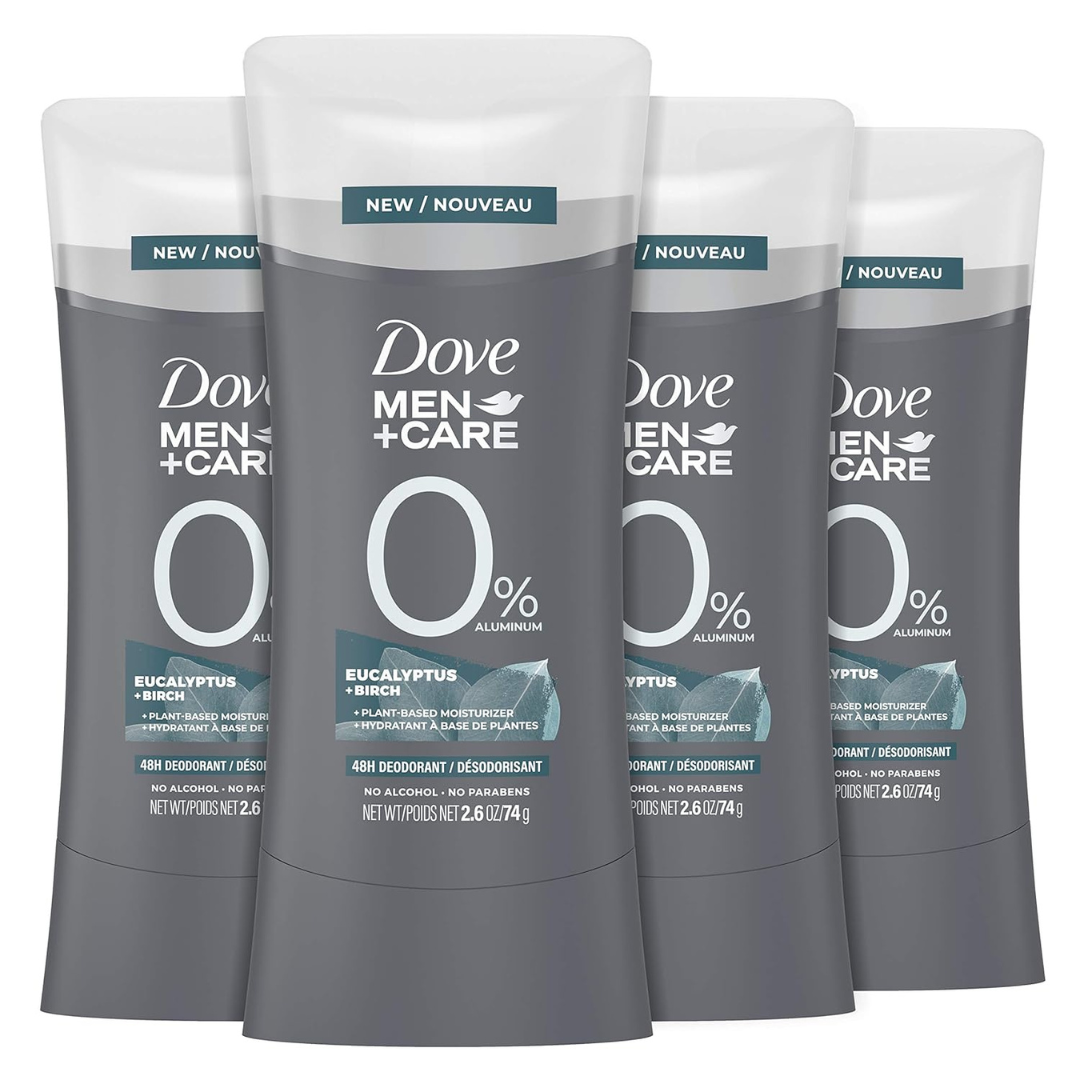 Pack of 4 DOVE MEN + CARE Deodorant Stick for Men