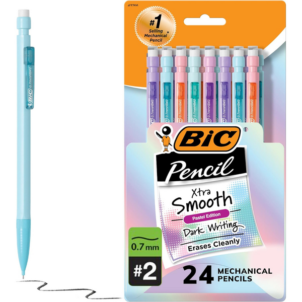 24-Count BIC Xtra Smooth Mechanical Pencils