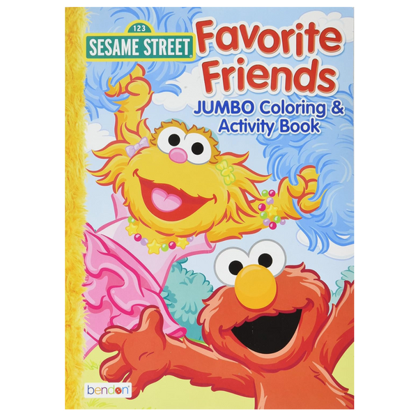 Sesame Street Paperback Coloring Book