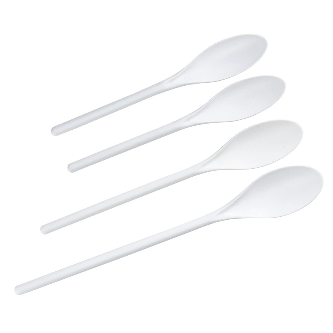 4-Piece Chef Craft 10-14.5'' Plastic Spoon Set