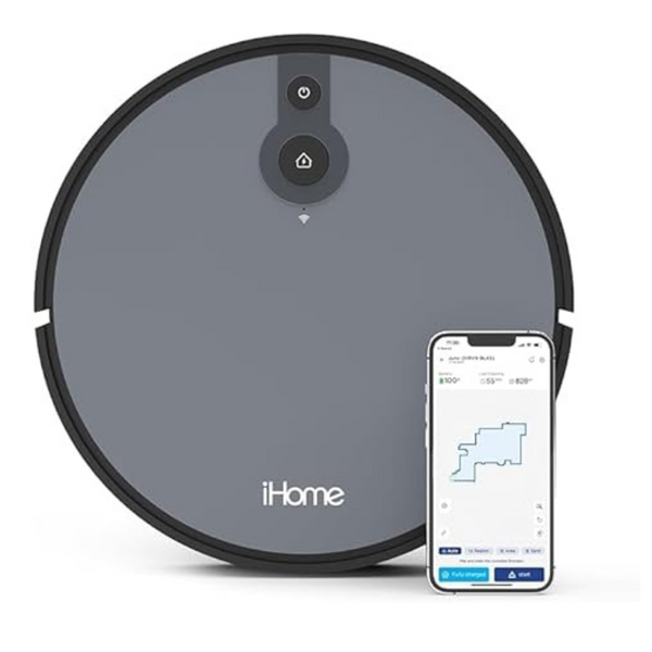 iHome AutoVac Juno Robto Vacuum with Mapping Technology