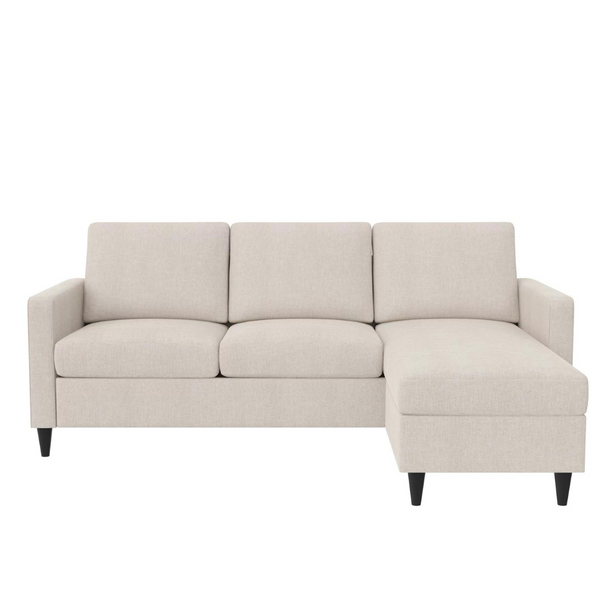 DHP Cooper Living Room Reversible Sectional Sofa