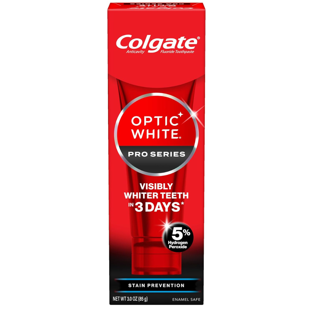 Colgate Optic White Pro Series Whitening Toothpaste (3 Oz Tube)