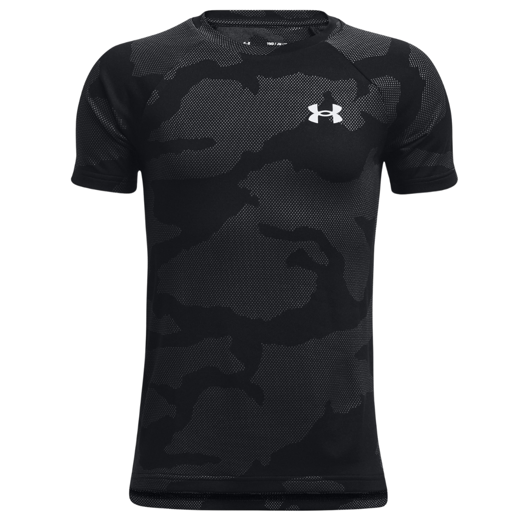 Under Armour Boys' Velocity Jacquard Short Sleeve T-Shirt