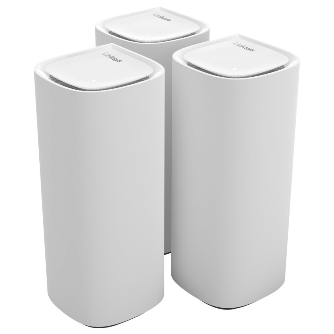 3-Pack Linksys Velop Pro 7 BE11000 Tri-Band Mesh Wi-Fi 7 System