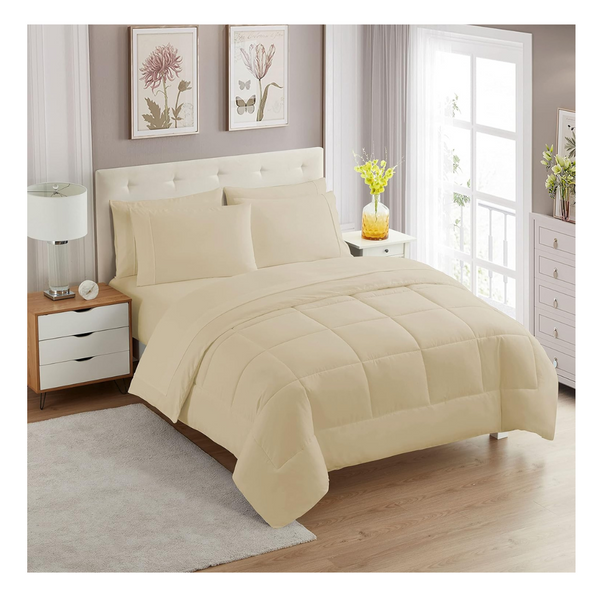 3-Pack Sweet Home Collection 7-Piece Comforter Set