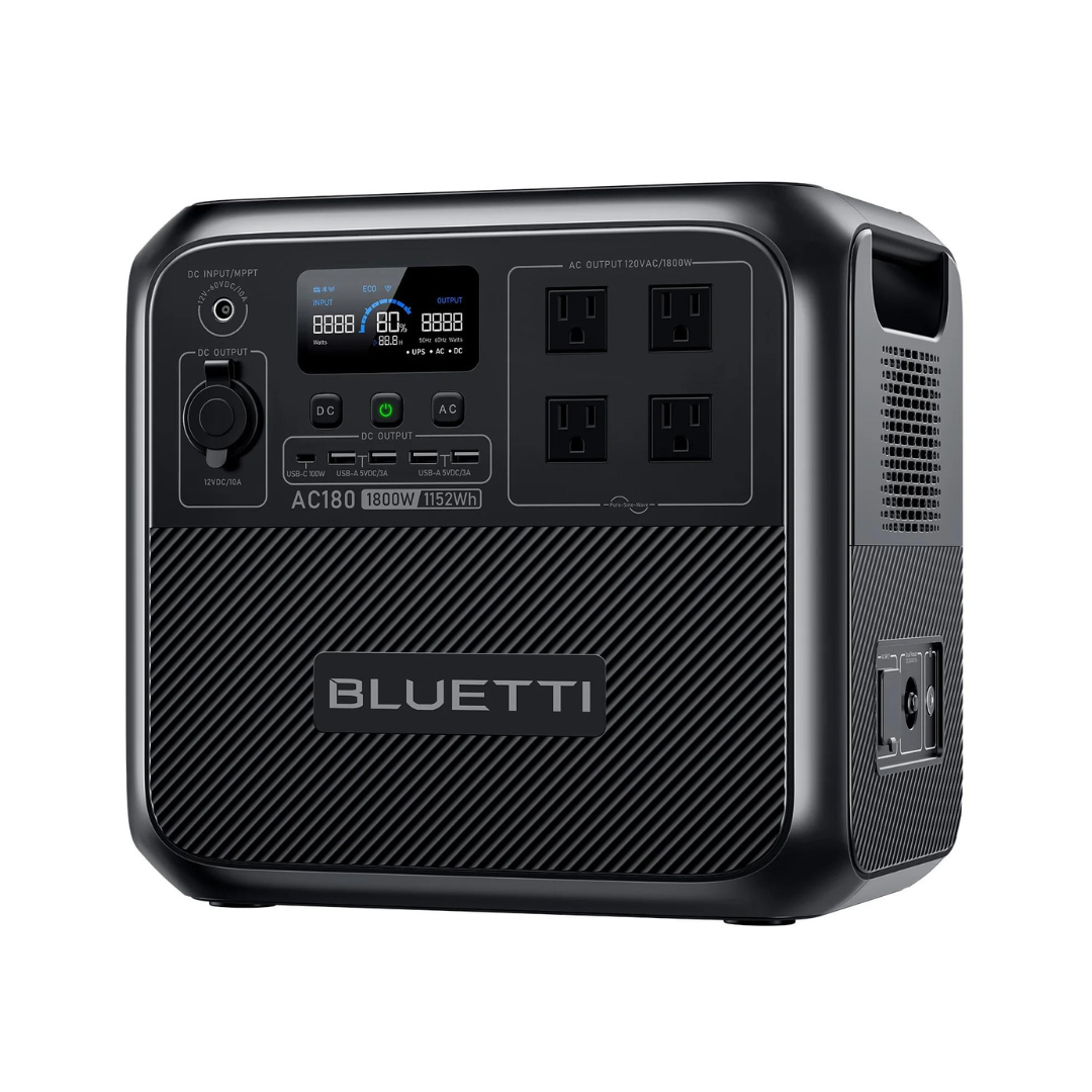 Bluetti AC180 1800W 1152Wh Portable Power Station