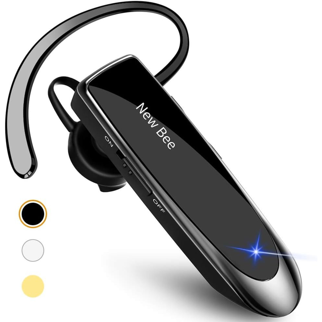 New bee Bluetooth V5.0 In Ear Headset with Microphone