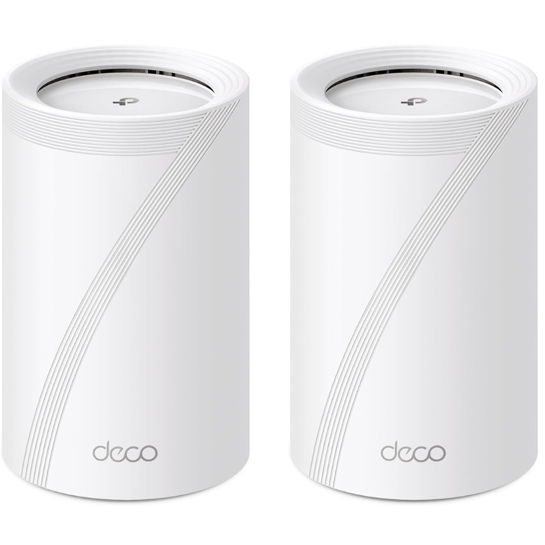 2-Pack TP-Link Tri-Band WiFi 7 BE10000 Whole Home Mesh System