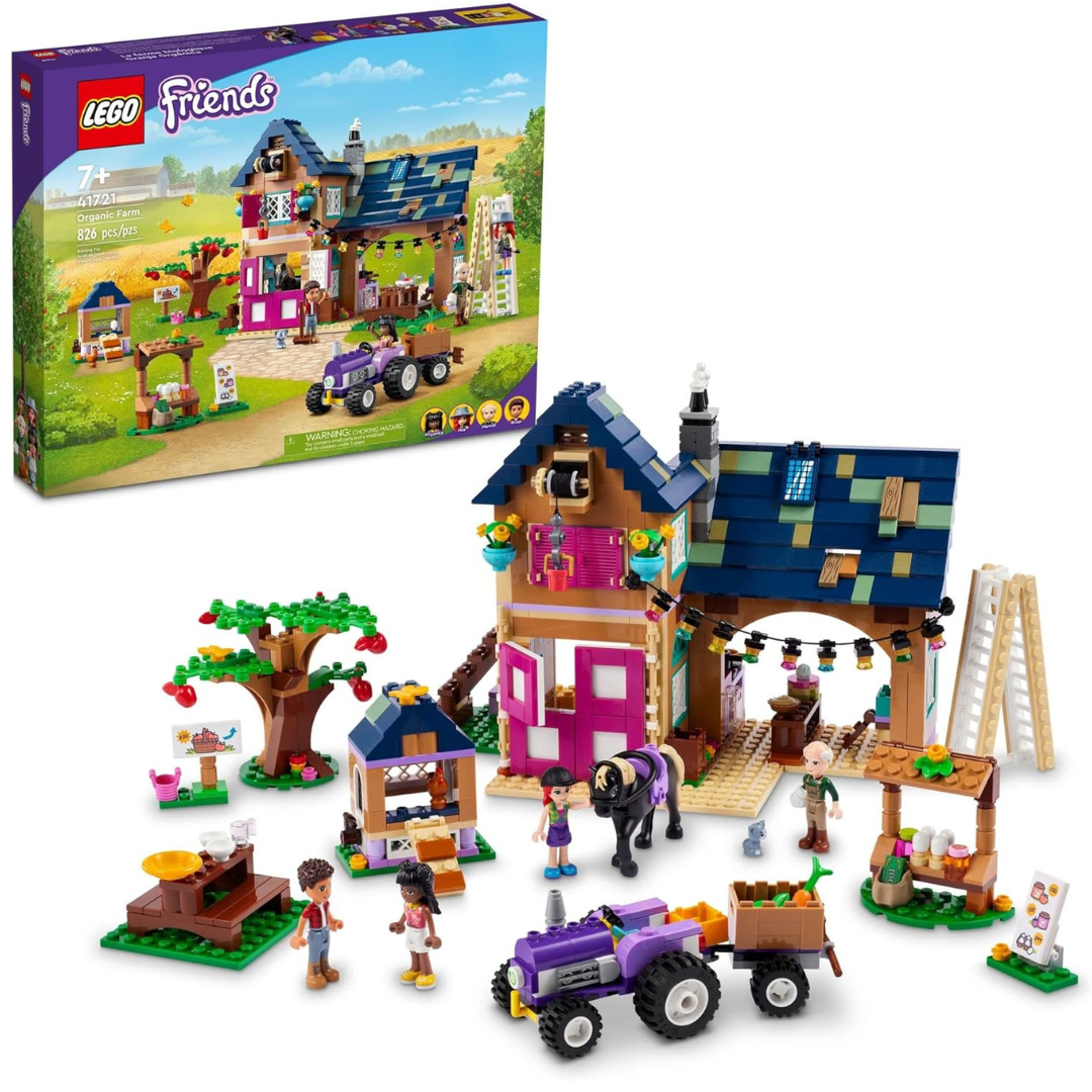 LEGO Friends Organic Farm House 41721 Toy Building Set